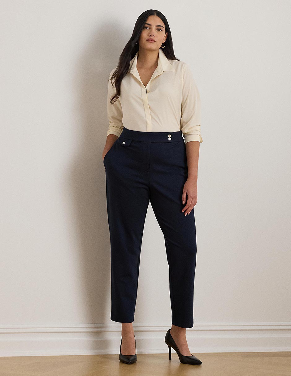 Pantalón de vestir slim para mujer 5