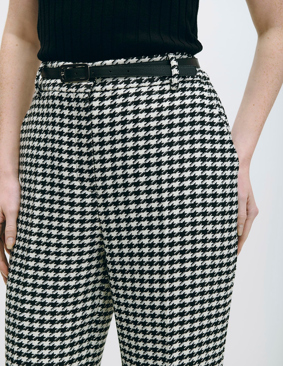 Pantalón de vestir straight para mujer 2