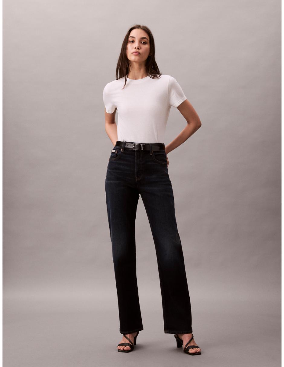 Jeans straight para mujer 5