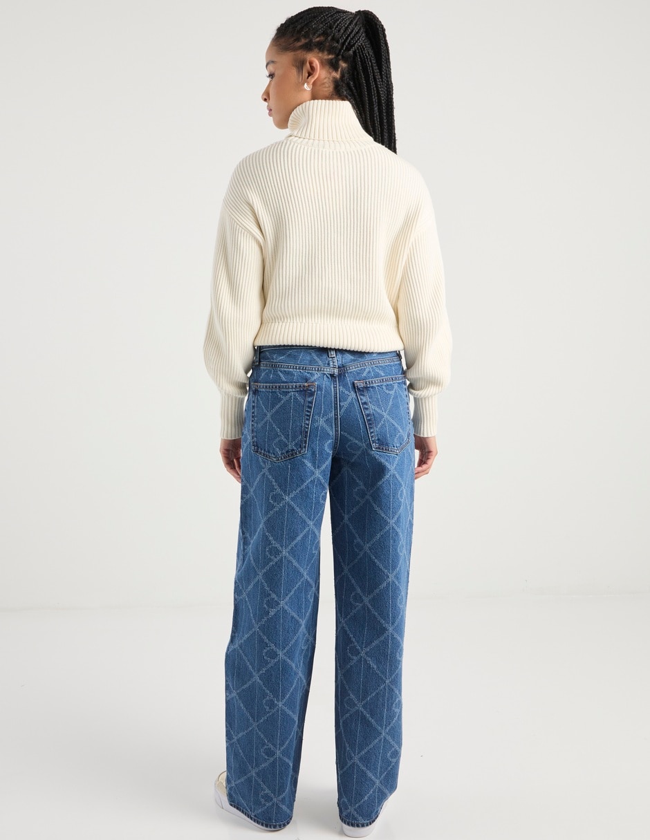 Jeans amplio para mujer 2