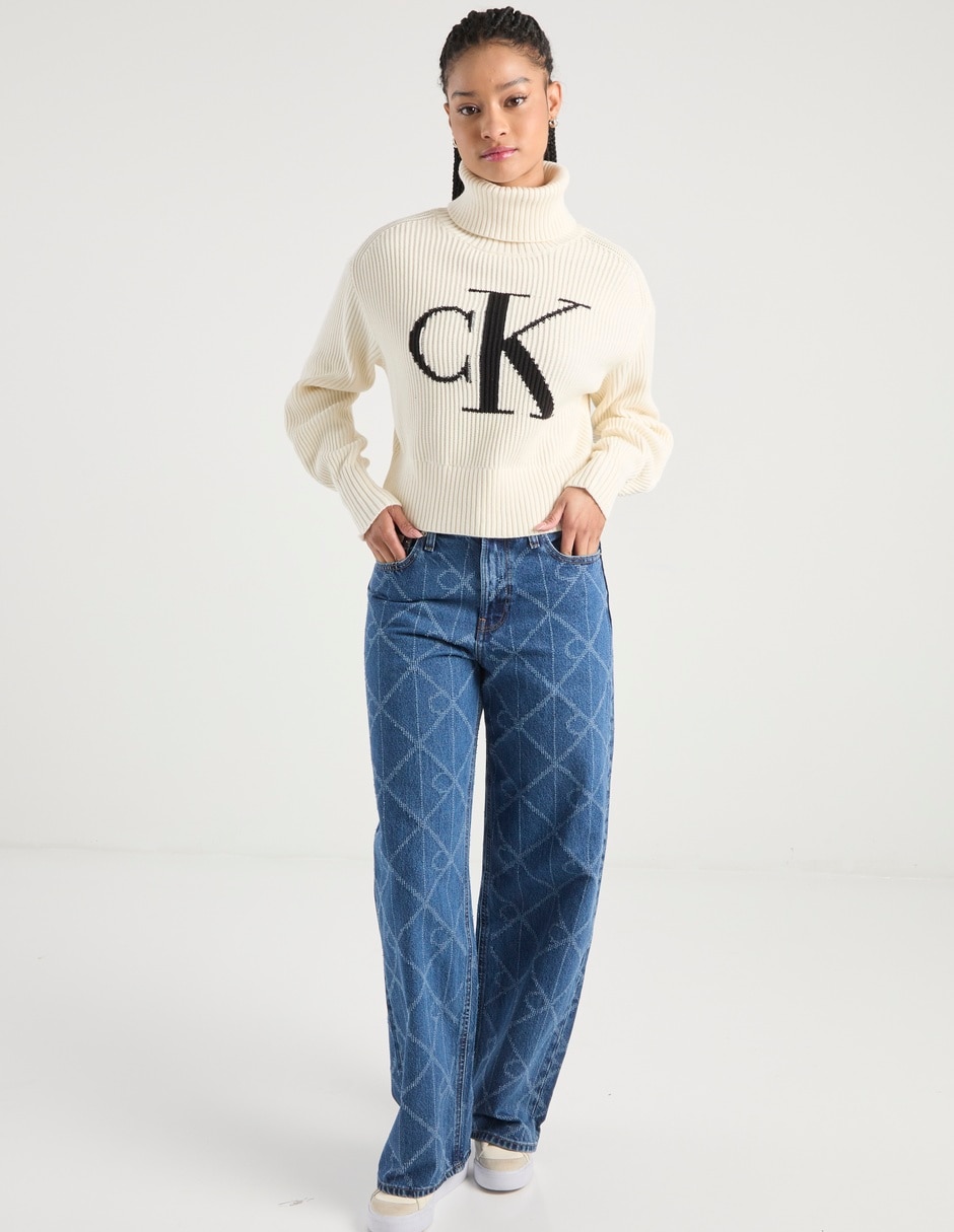 Jeans amplio para mujer 3
