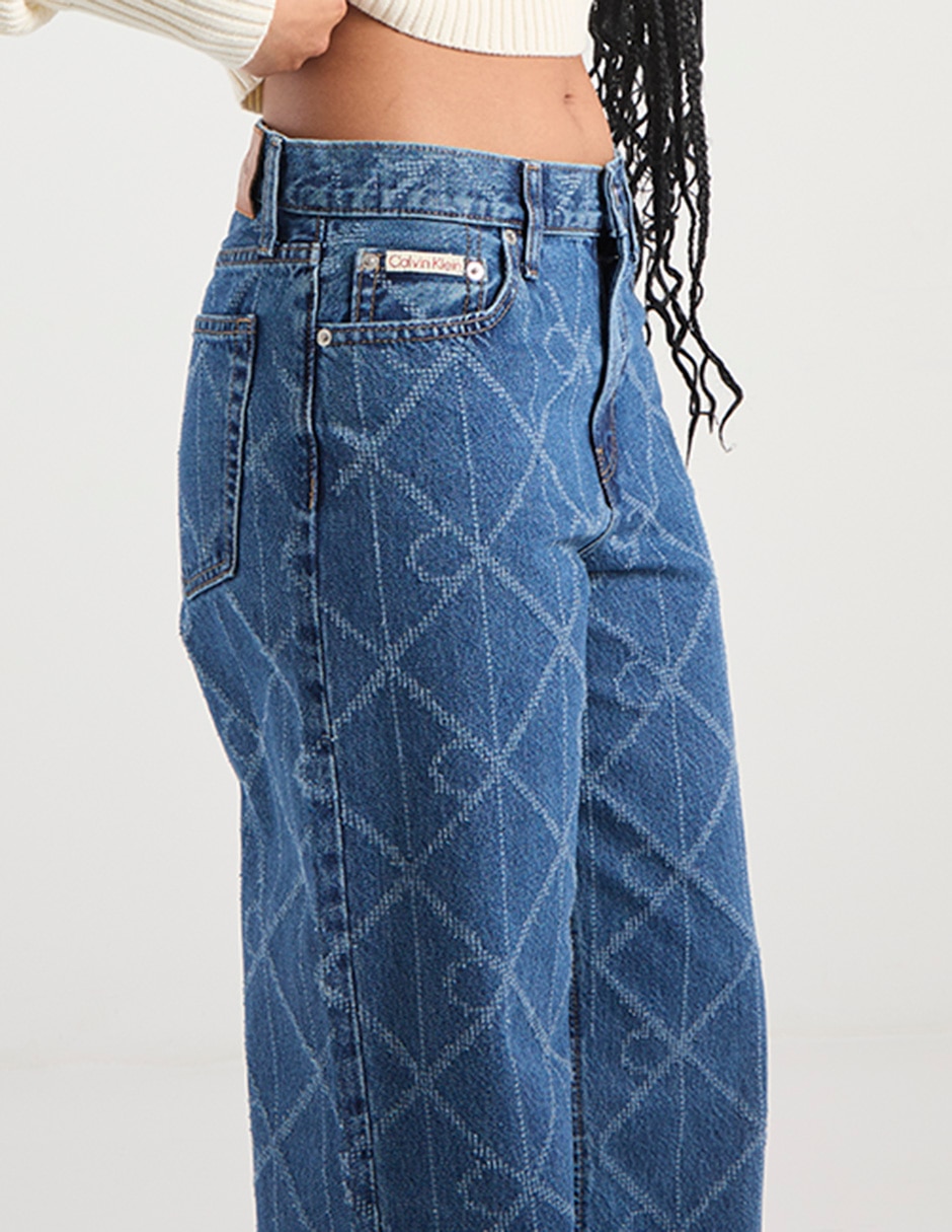 Jeans amplio para mujer 4
