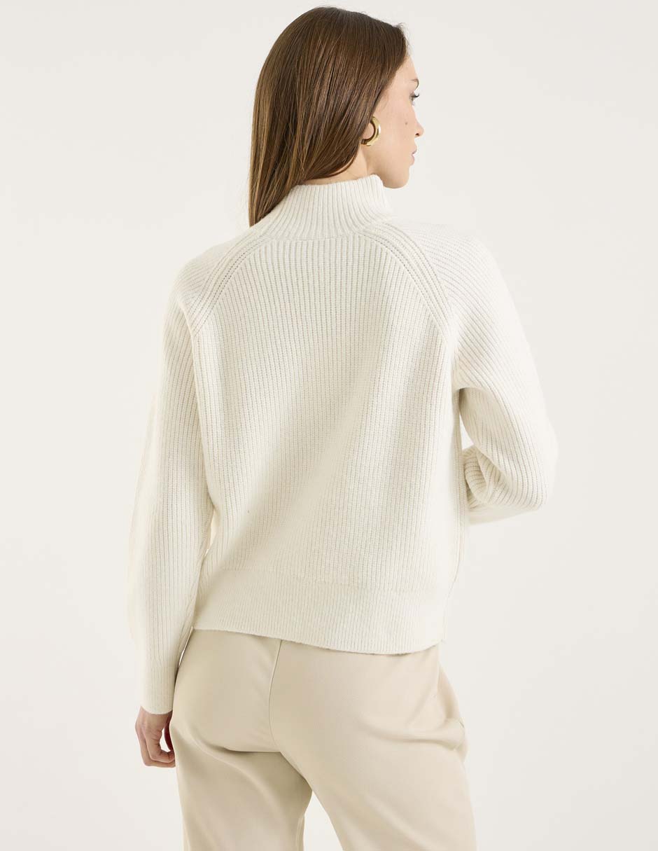 Suéter Jeans cuello alto para mujer 2