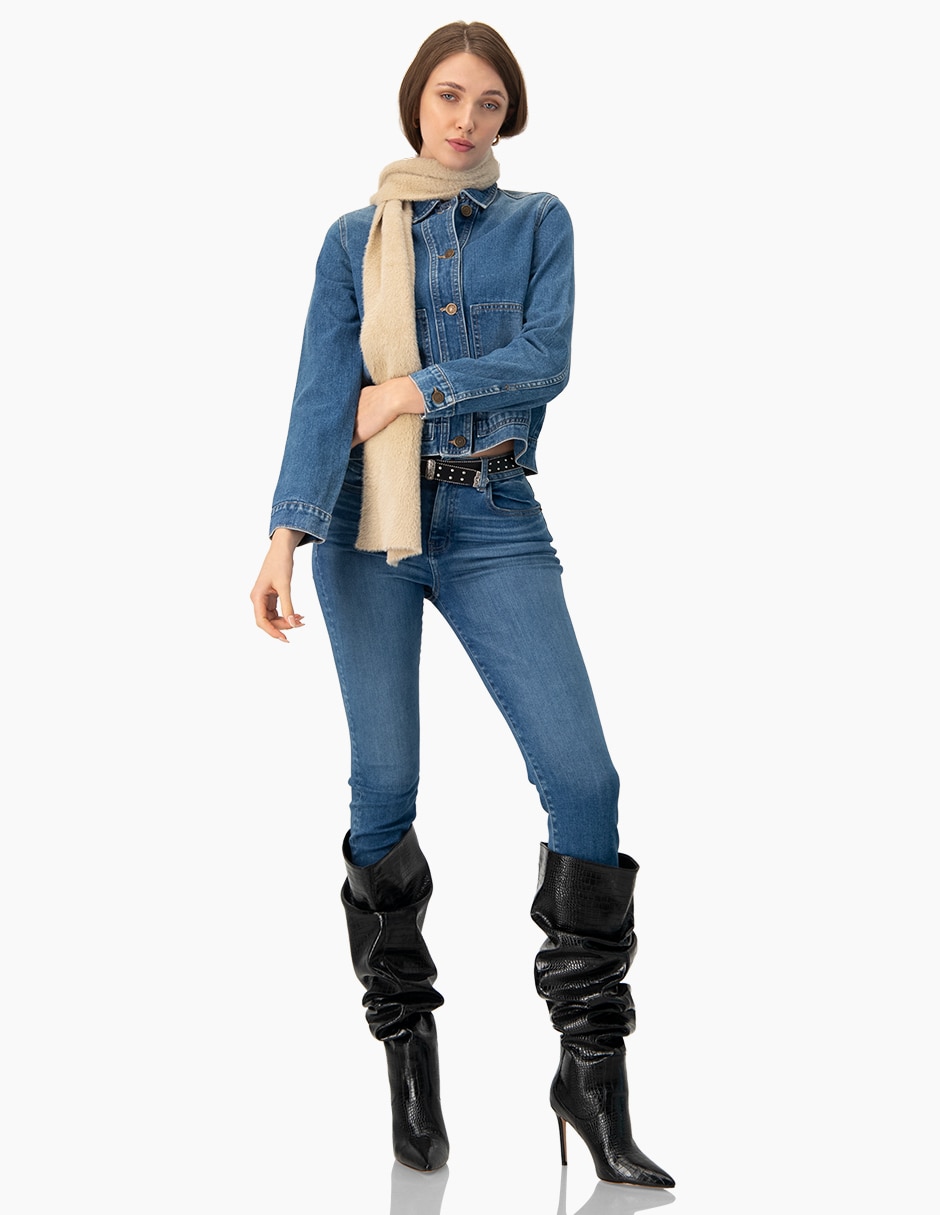 Jeans skinny para mujer 4