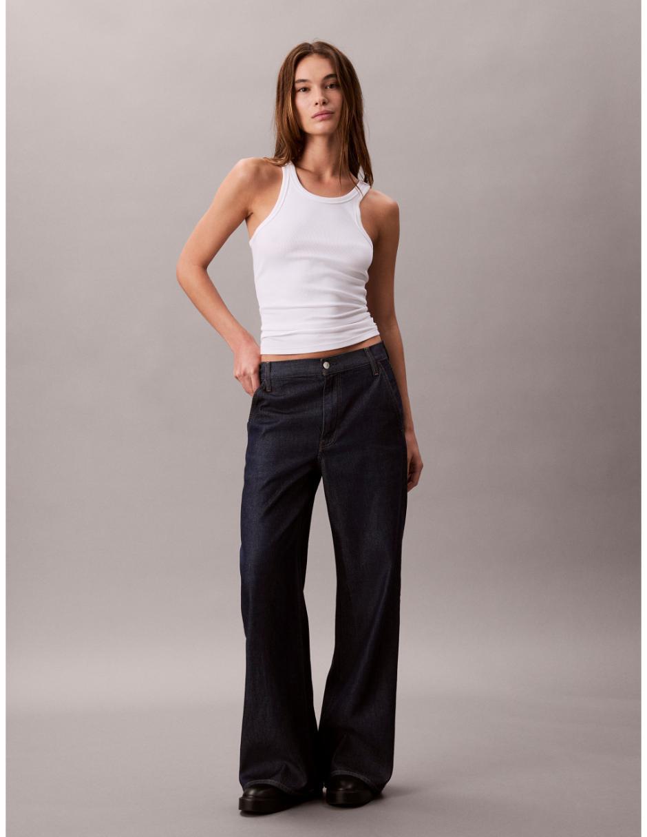 Jeans wide leg para mujer