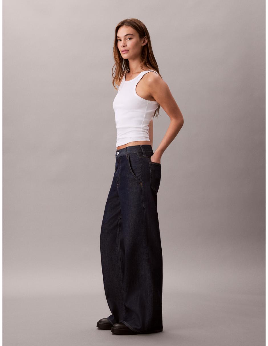 Jeans wide leg para mujer 2