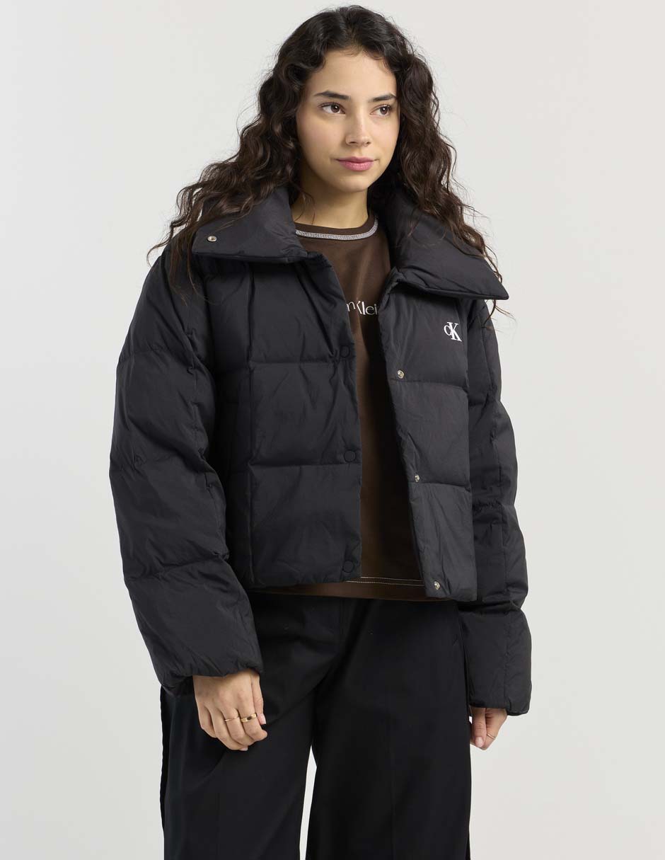 Chamarra acolchada Jeans impermeable para mujer
