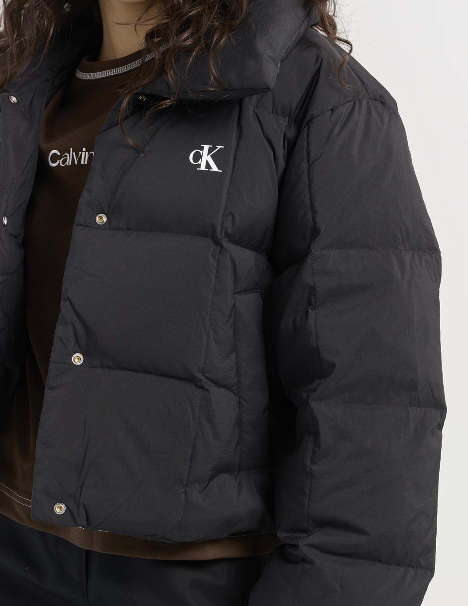 Chamarra acolchada Jeans impermeable para mujer 4