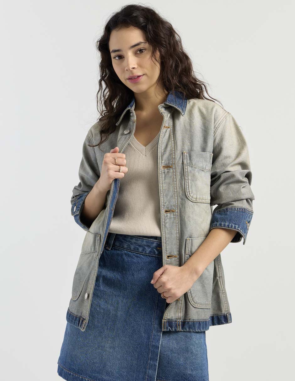 Chamarra denim Jeans para mujer