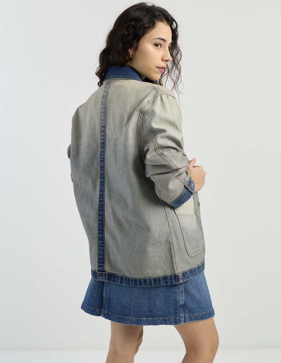 Chamarra denim Jeans para mujer 2
