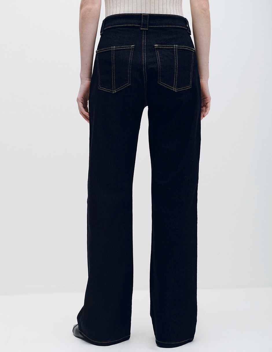 Jeans wide leg para mujer 2
