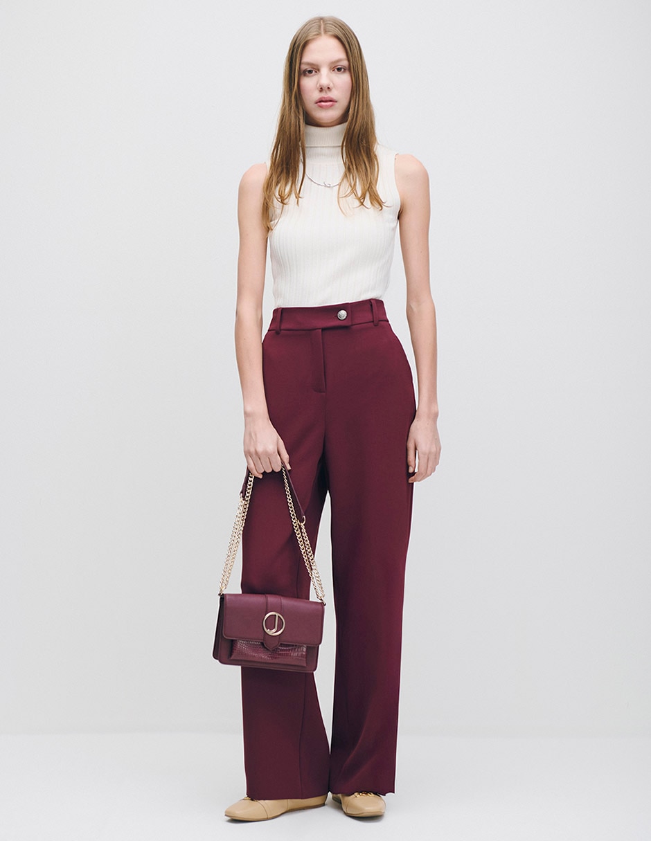 Pantalón straight para mujer 2