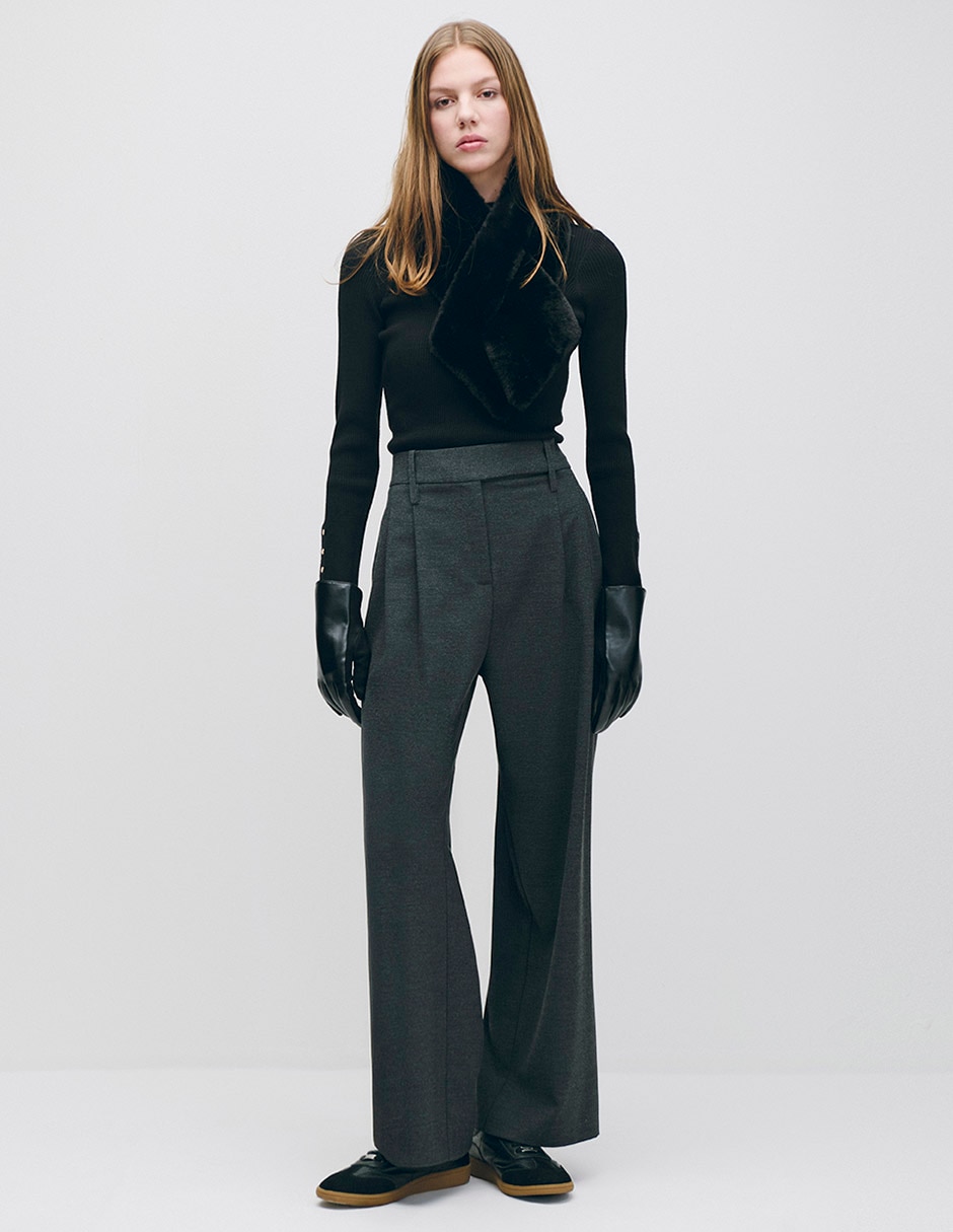 Pantalón straight para mujer 2