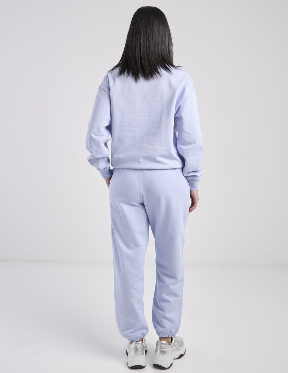 Pants regular con elástico para mujer 2