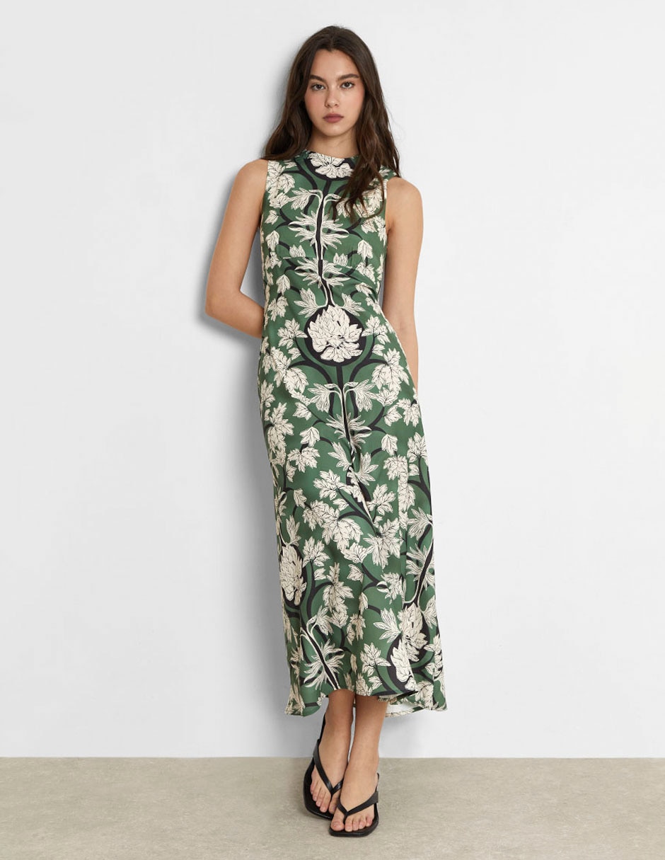 Vestido largo casual para mujer 4