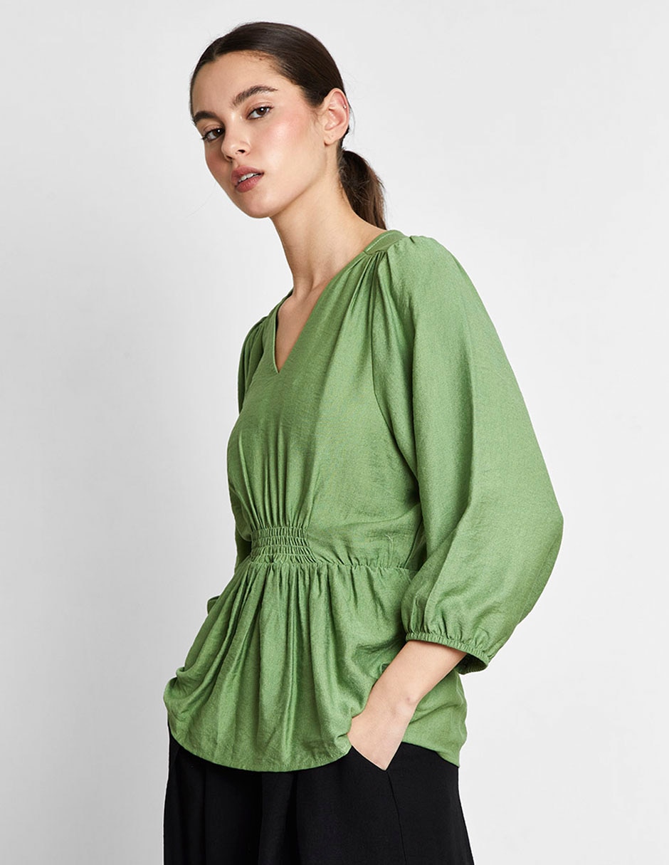 Blusa manga 3/4 para mujer 2
