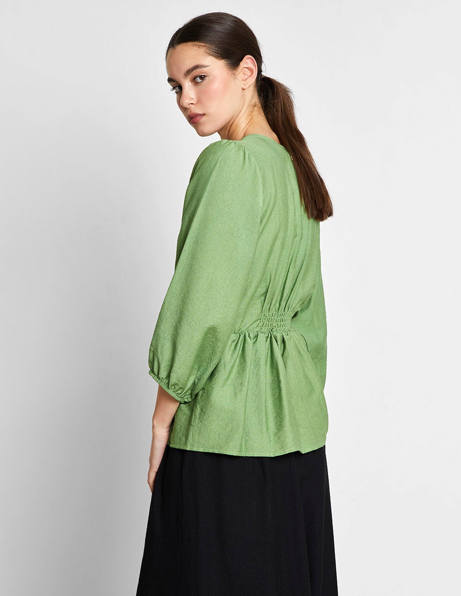 Blusa manga 3/4 para mujer 3