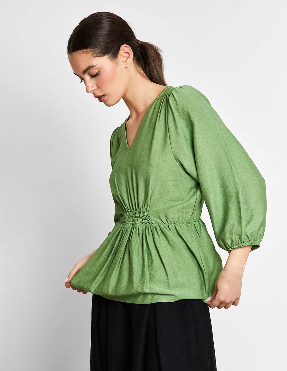 Blusa manga 3/4 para mujer 4