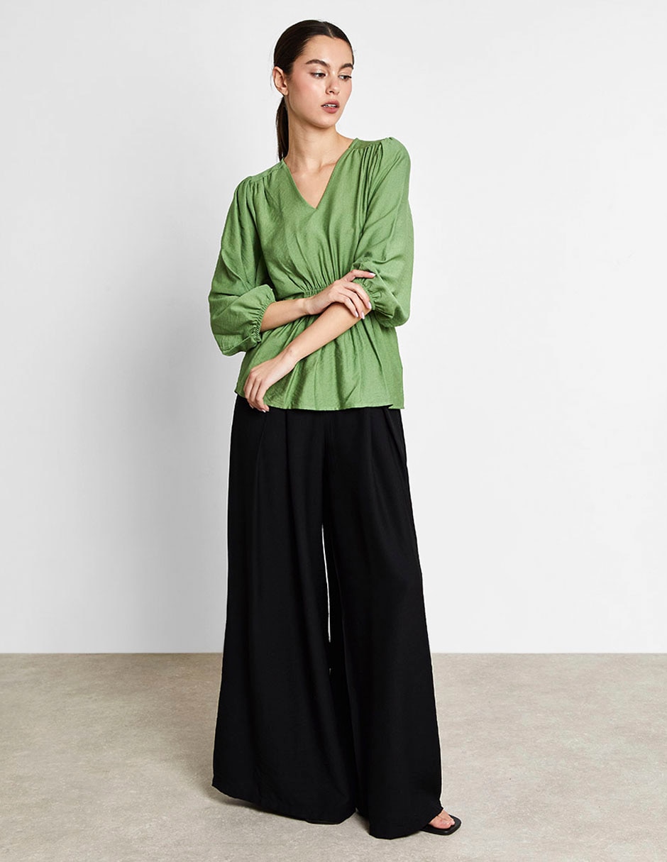 Blusa manga 3/4 para mujer 5