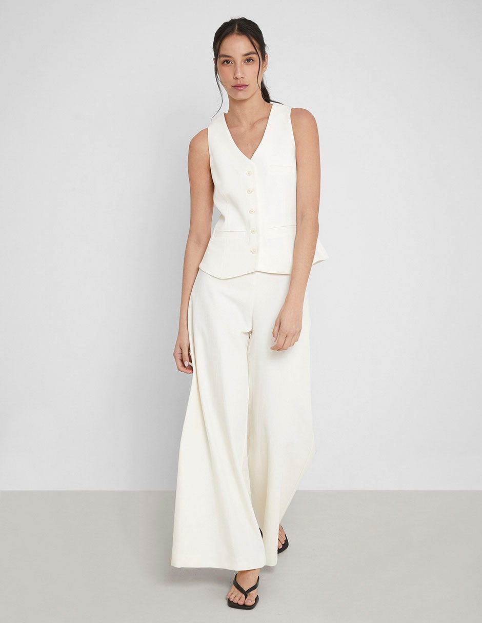Pantalón relaxed amplio para mujer 4