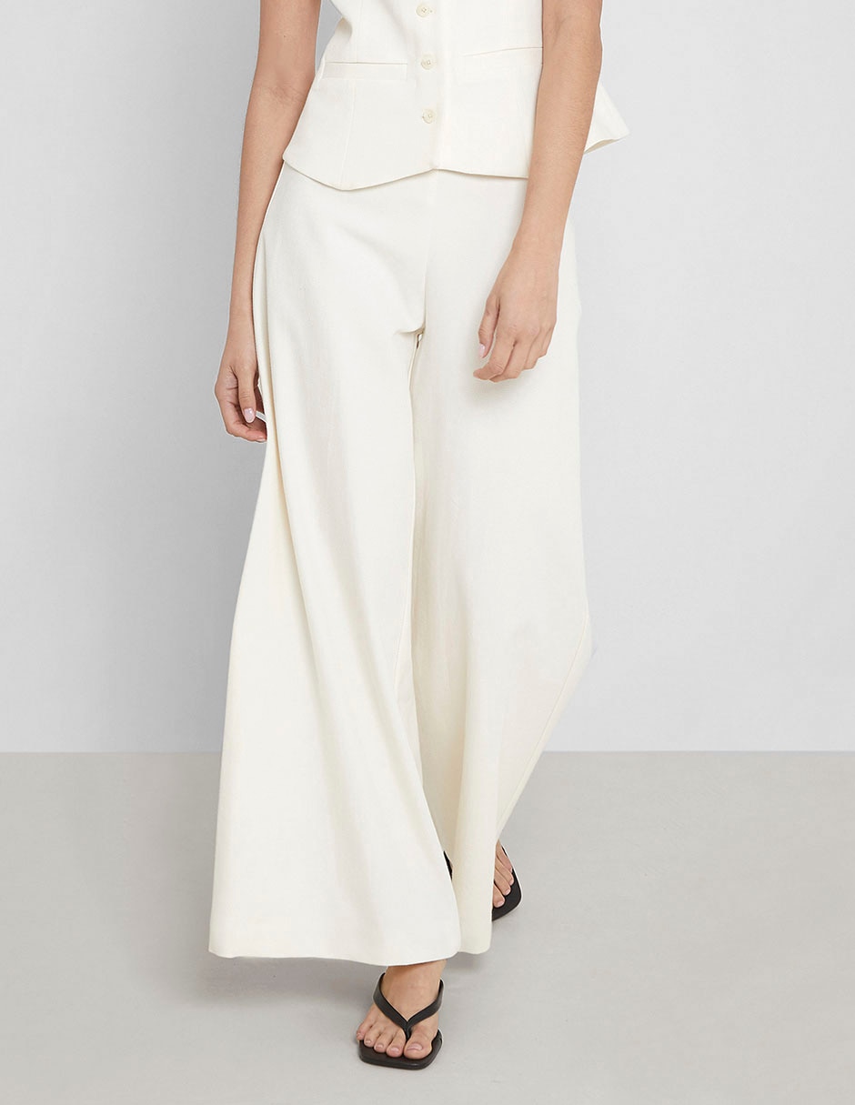Pantalón relaxed amplio para mujer 5