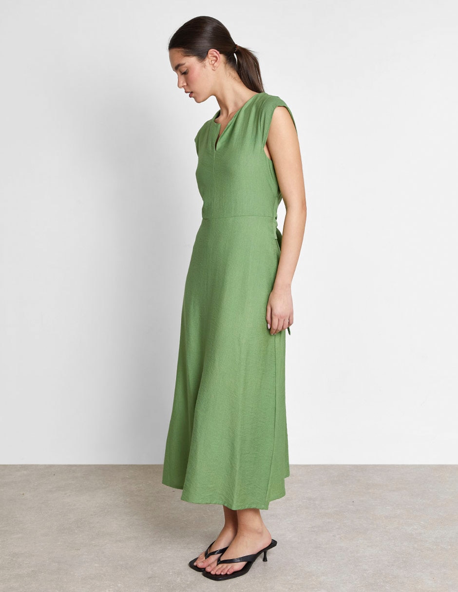 Vestido largo casual para mujer 2