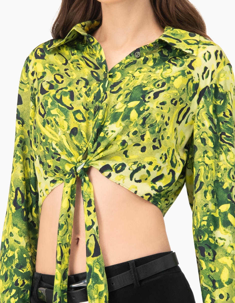 Blusa manga larga para mujer 6
