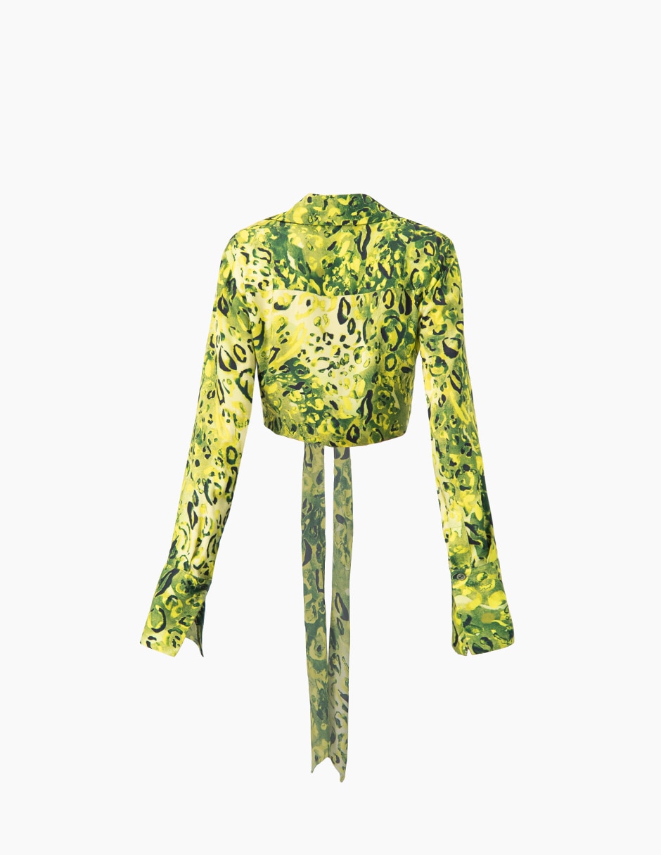 Blusa manga larga para mujer 8