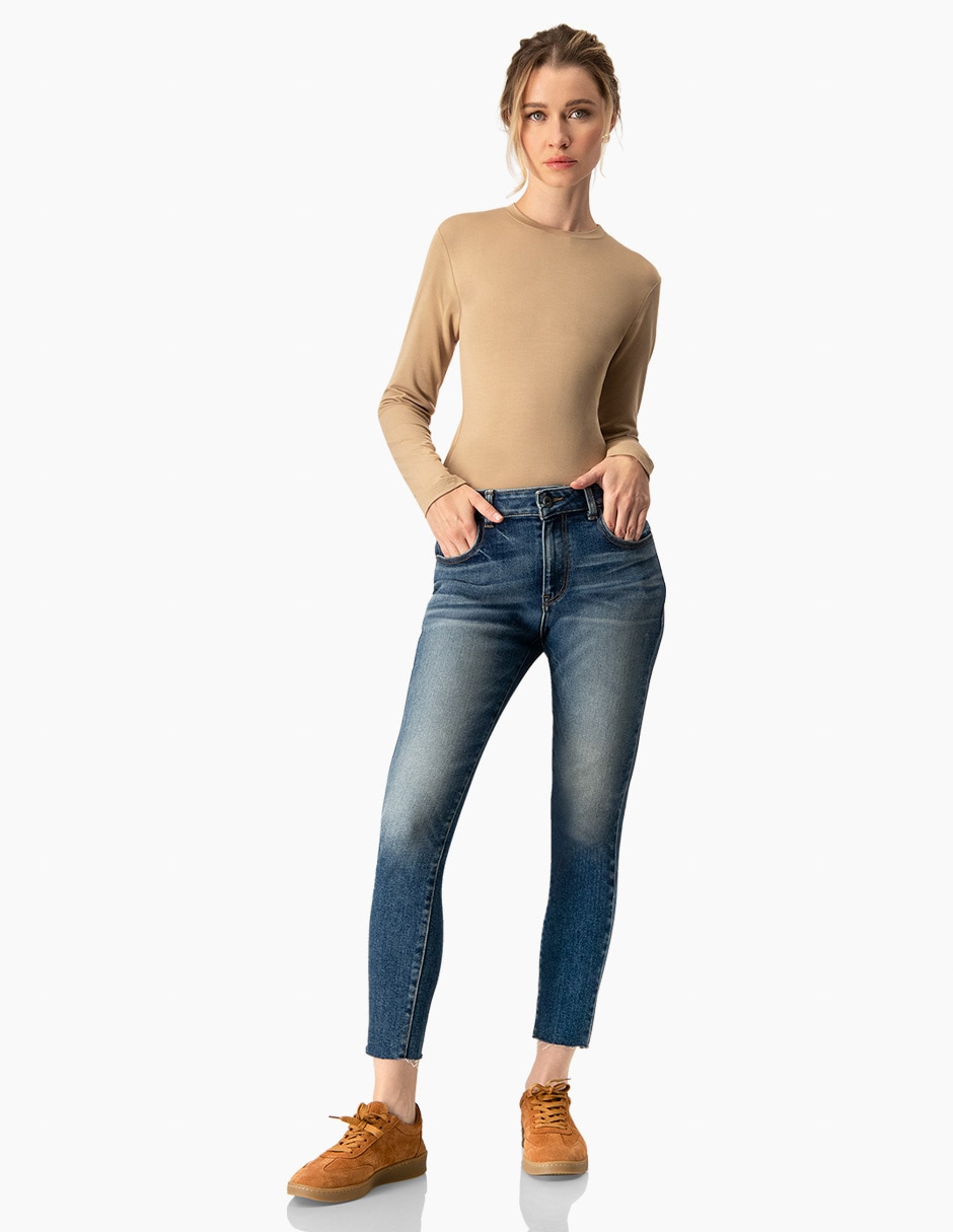 Jeans skinny para mujer 4