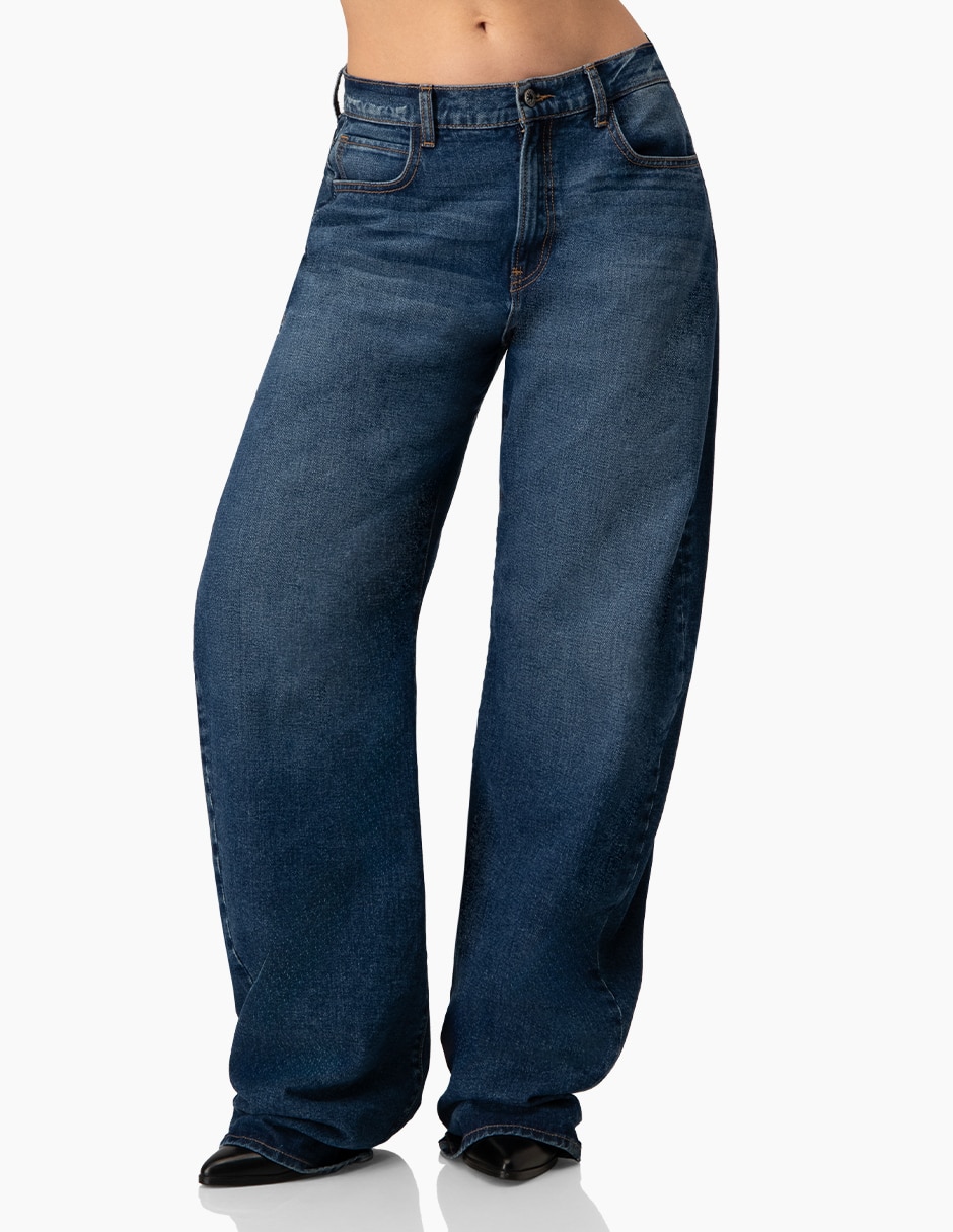 Jeans amplio para mujer