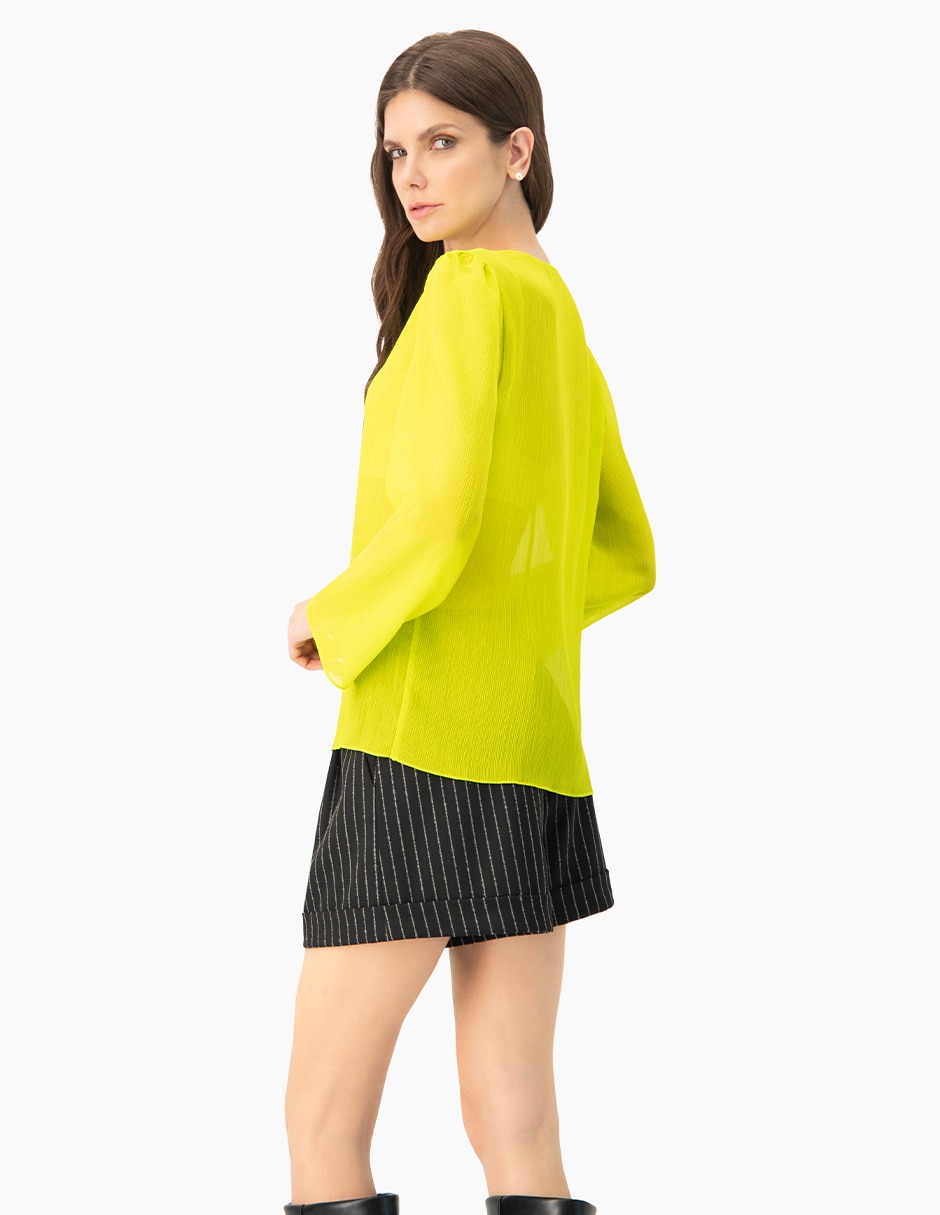 Blusa manga larga para mujer 2
