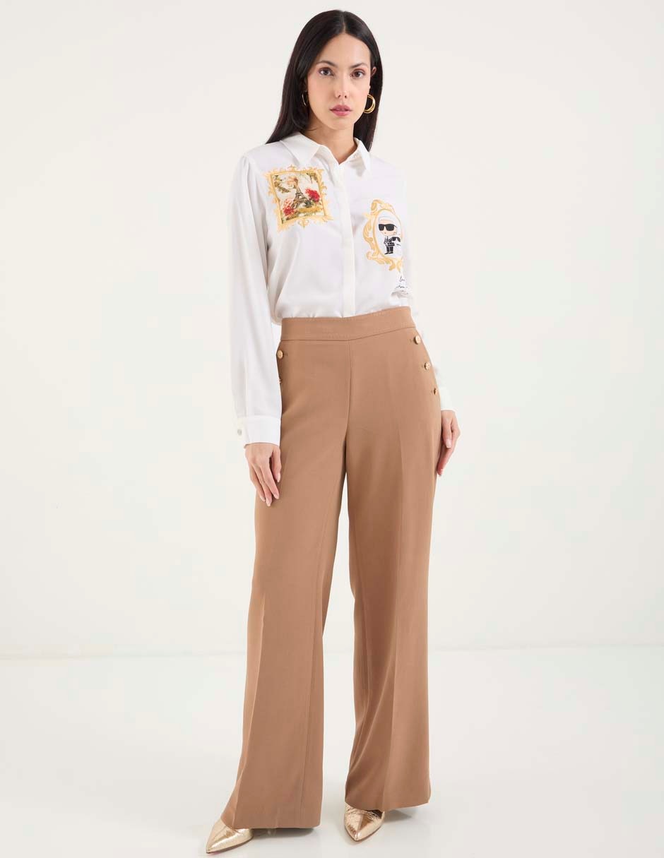Pantalón de vestir slim para mujer 3