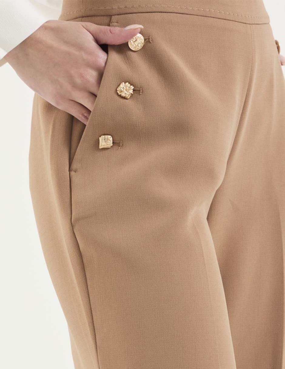 Pantalón de vestir slim para mujer 4