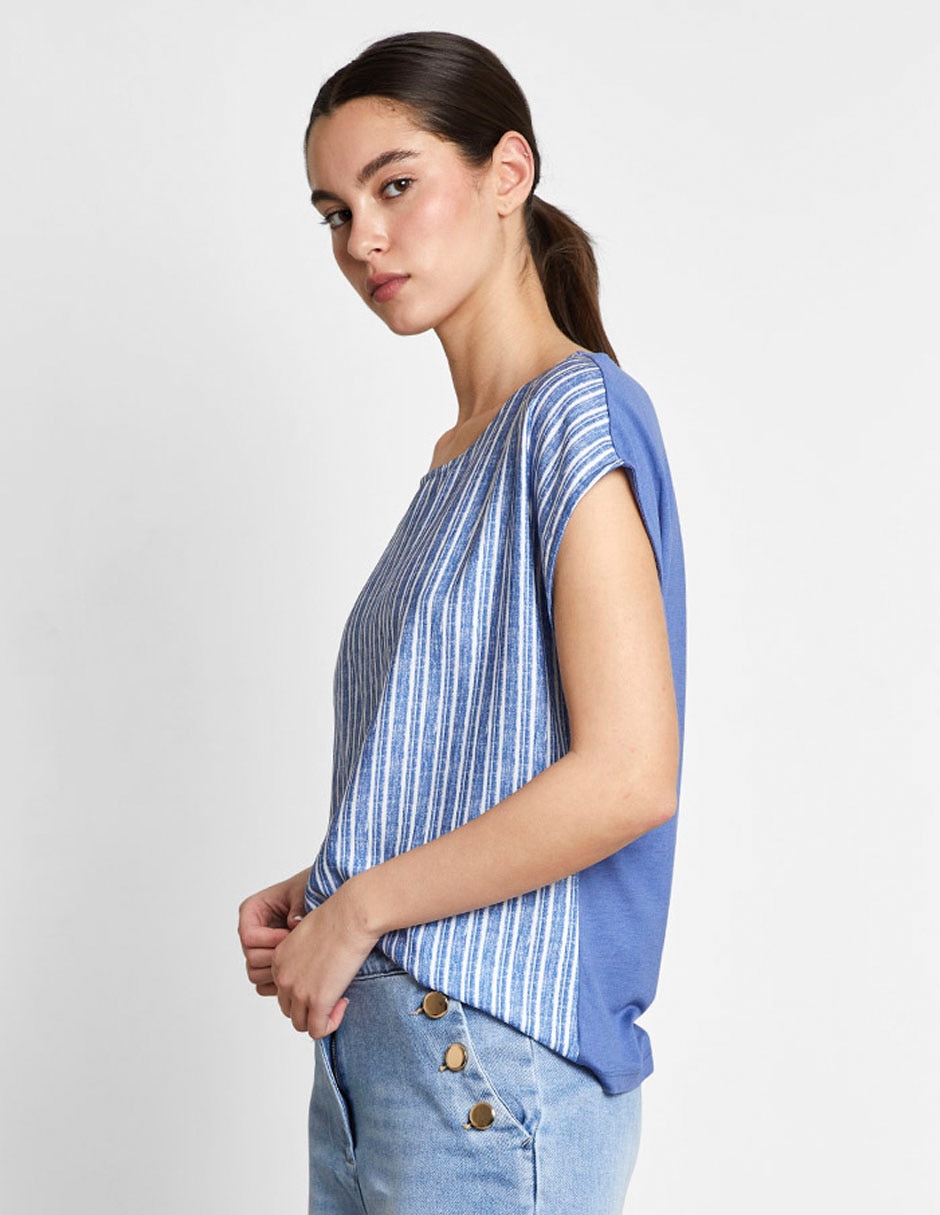 Blusa Trucco manga corta para mujer 2