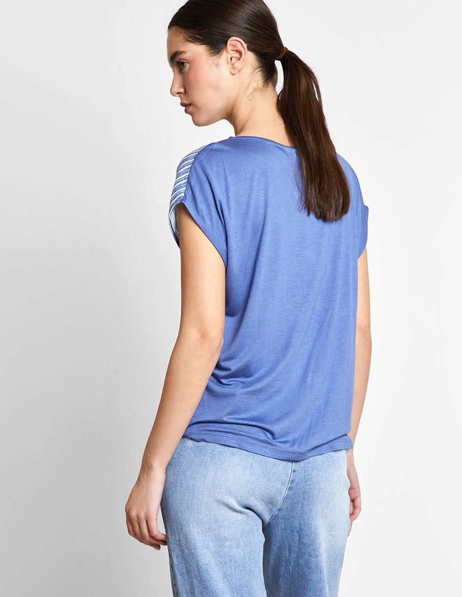 Blusa Trucco manga corta para mujer 3