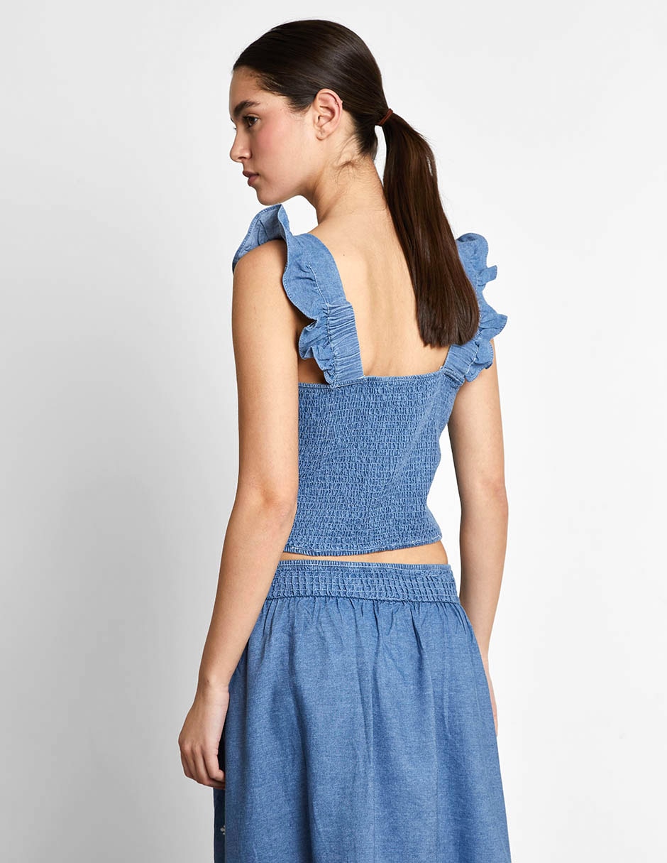 Blusa de tirantes para mujer 3