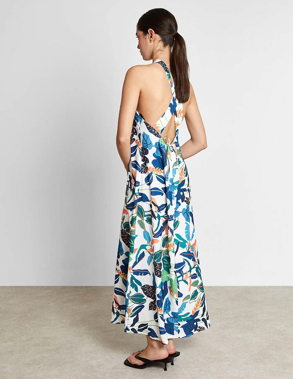 Vestido largo casual para mujer 3