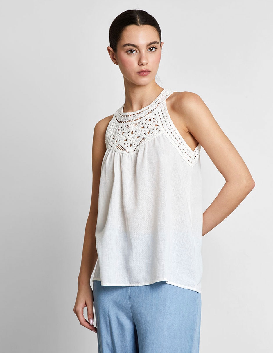 Blusa de tirantes para mujer