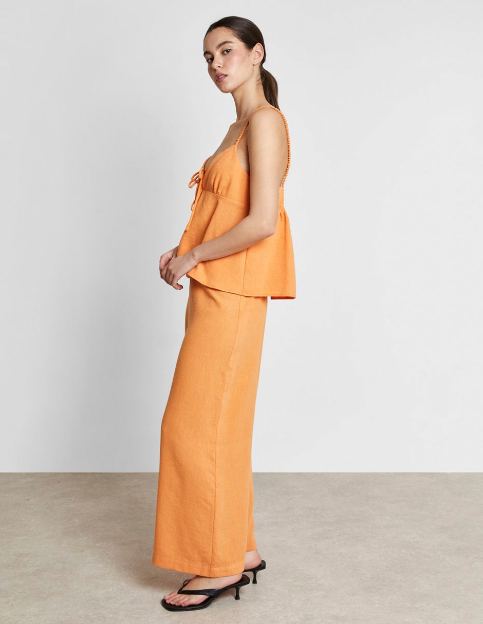 Pantalón relaxed amplio para mujer 2