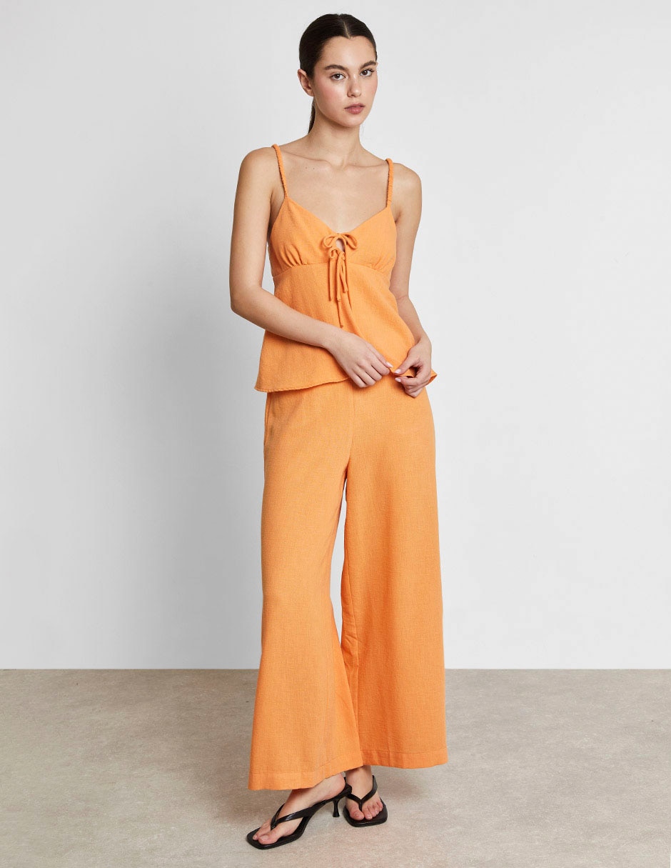 Pantalón relaxed amplio para mujer 5