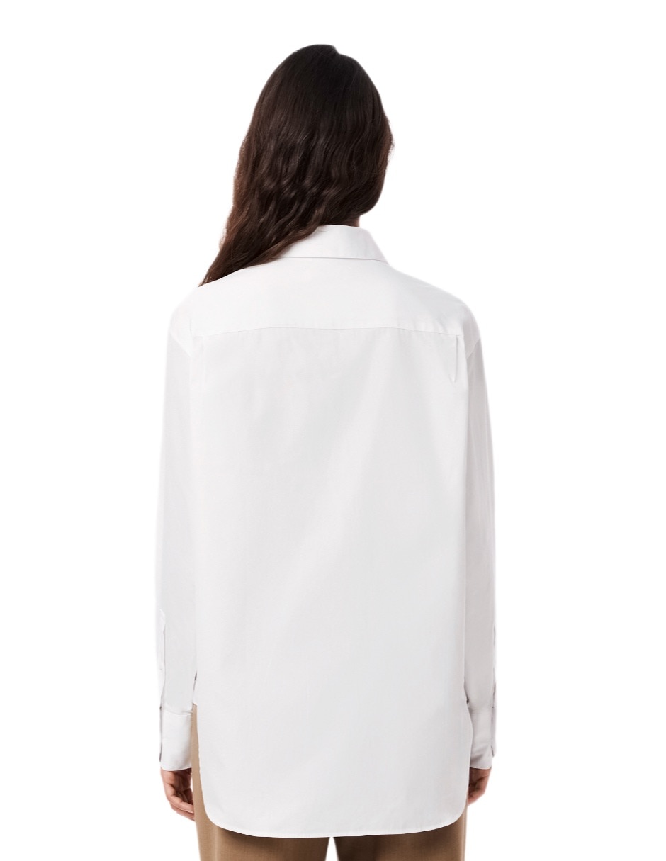 Blusa camisera manga larga para mujer 4