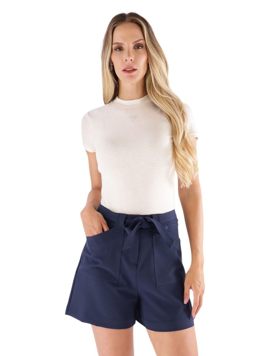 Top cuello alto