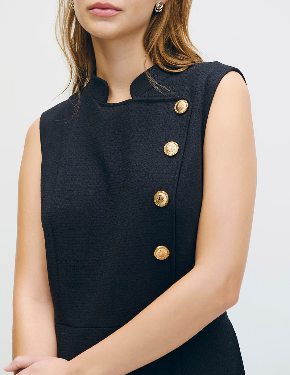 Vestido midi casual Sydney para mujer