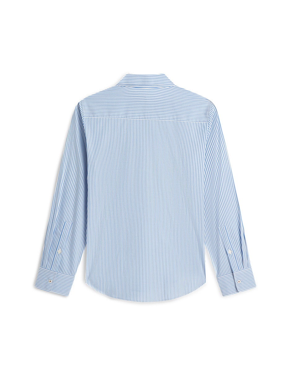 Blusa camisera manga larga para mujer 4