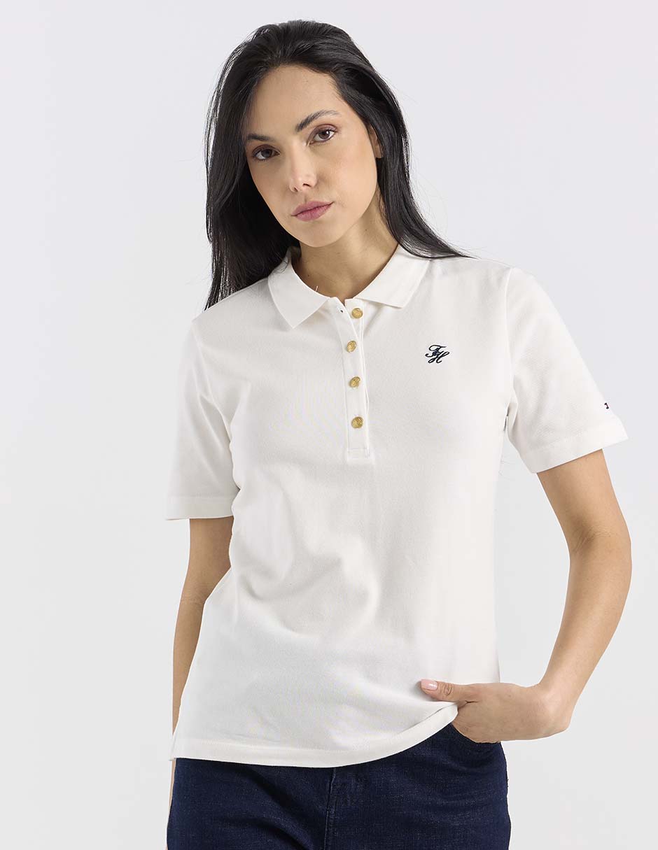 Playera tipo polo para mujer 2
