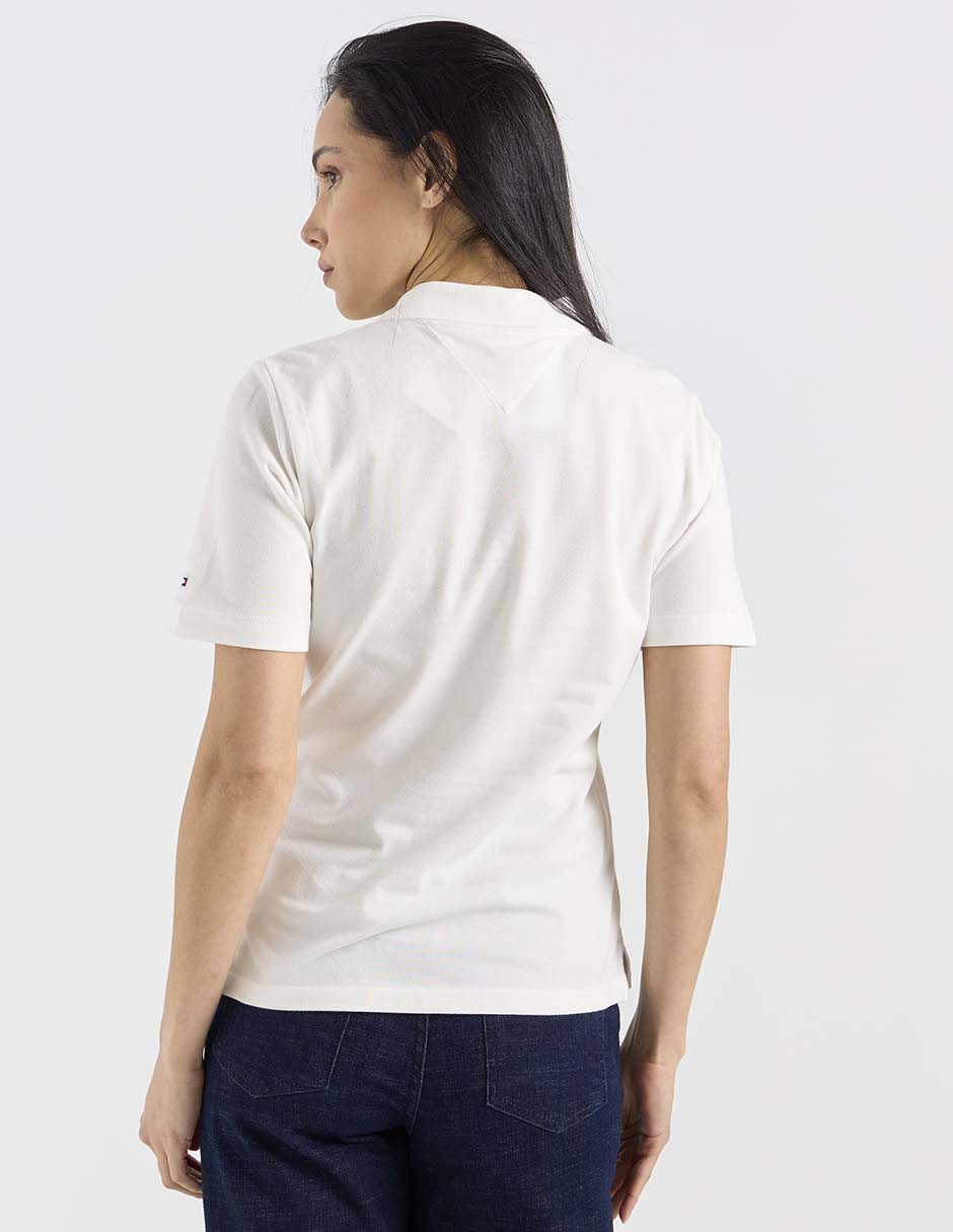 Playera tipo polo para mujer 6