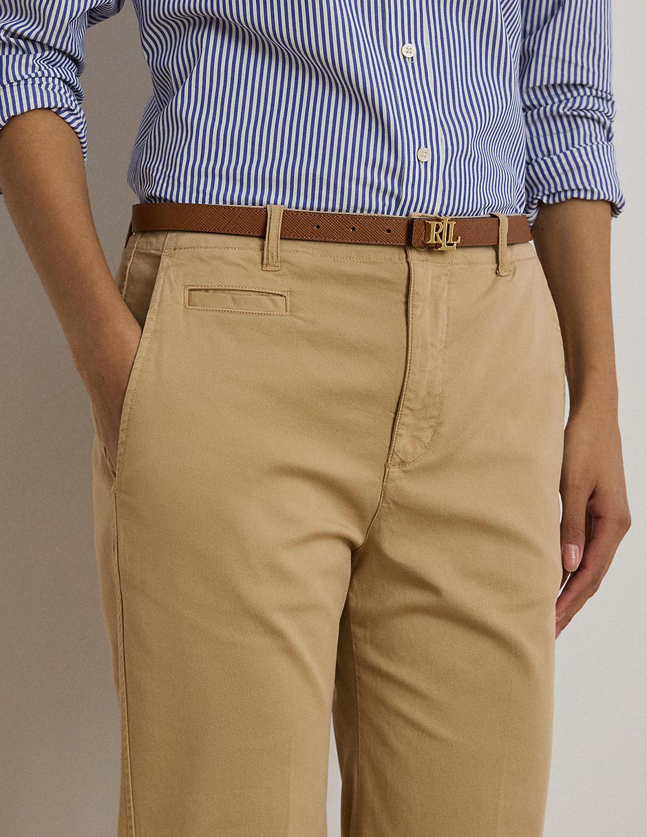 Pantalón chino regular para mujer 4