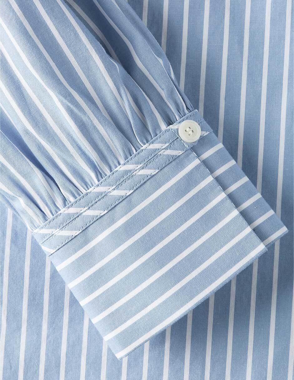 Blusa camisera manga larga para mujer 4