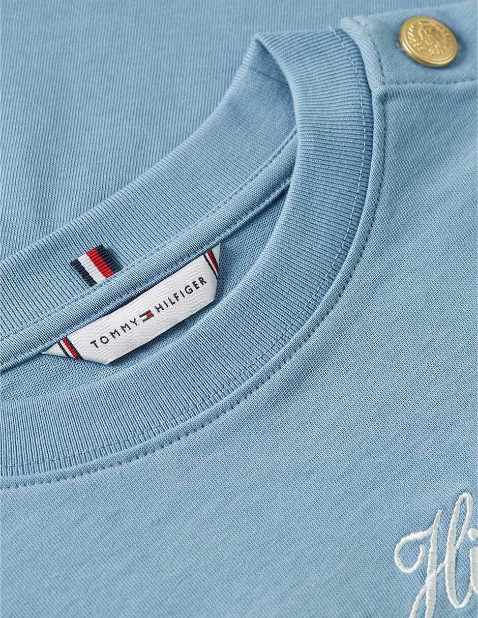 Playera manga corta cuello redondo para mujer 3