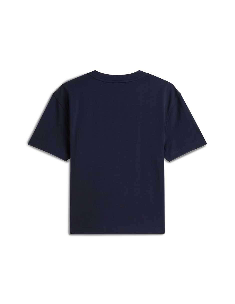 Playera manga corta cuello redondo para mujer 2